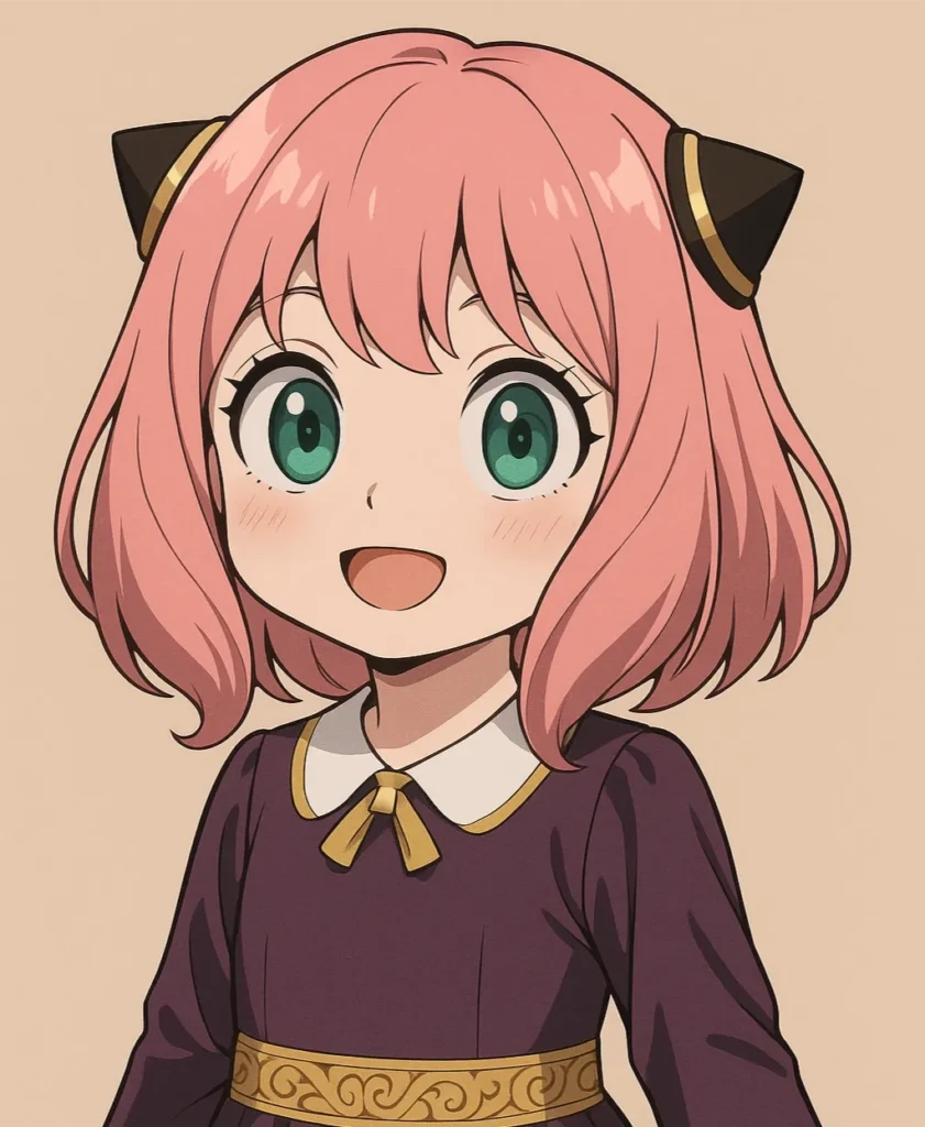 Anya Forger en un Fanarts: El verdadero terror de los demonios