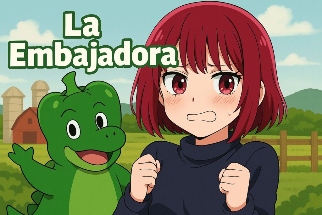 Kana Arima de Oshi no Ko: Se vuelve embajadora de los pimientos verdes