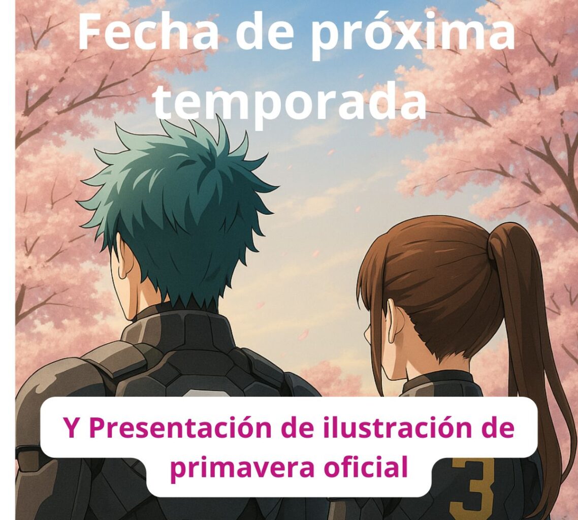 Regreso y Presentación oficial de ilustración de primavera: Kaiju N. 8 oficialmente en Julio