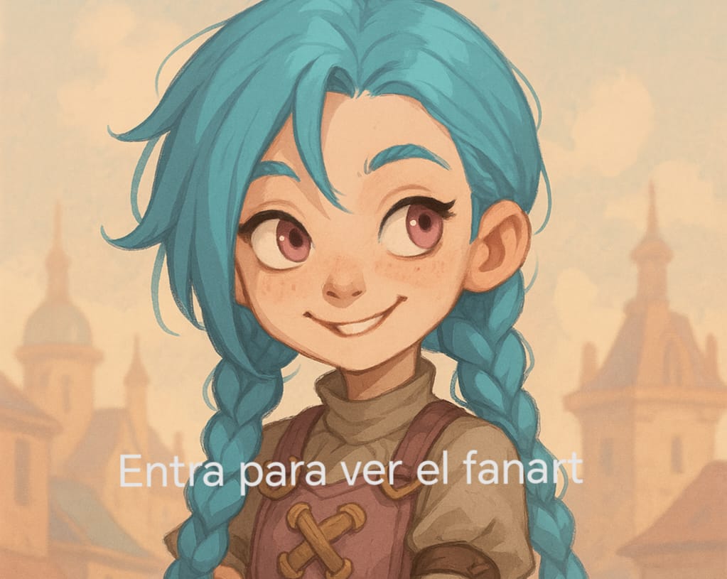 Este fanart de Jinx te sorprenderá, el cosplay se queda atrás en esta ocasión