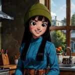 Asi se vería Mai, la novia de Trunks, si existiera en la vida real según la inteligencia artificial
