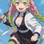 La IA nos trae a la hermosa Mitsuri Kanroji de Kimetsu no Yaiba a la realidad