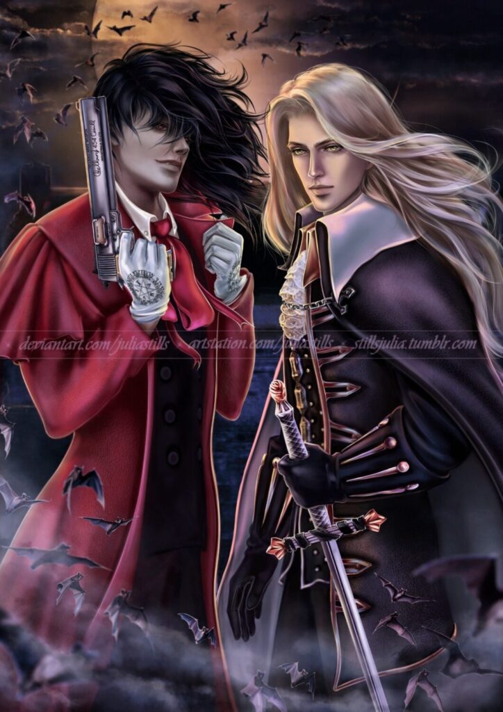 Crossover de Alucard y Alucard: dos perspectivas del vampirismo 2
