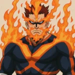 El hielo también quema: ¿Qué pasaría si Endeavor hubiera tenido poderes hielo? Fanart lo hace realidad