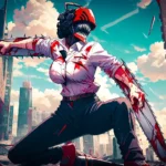 El cosplay de Chainsaw Man: Megan Turney fusiona fuerza y melancolía en su emotiva interpretación de Chainsaw Man