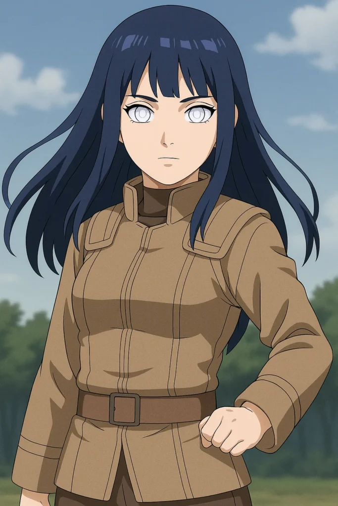 Hinata Hyuga como nunca antes la habías visto: Versión realista según la inteligencia artificial, la ninja más reservada de Naruto